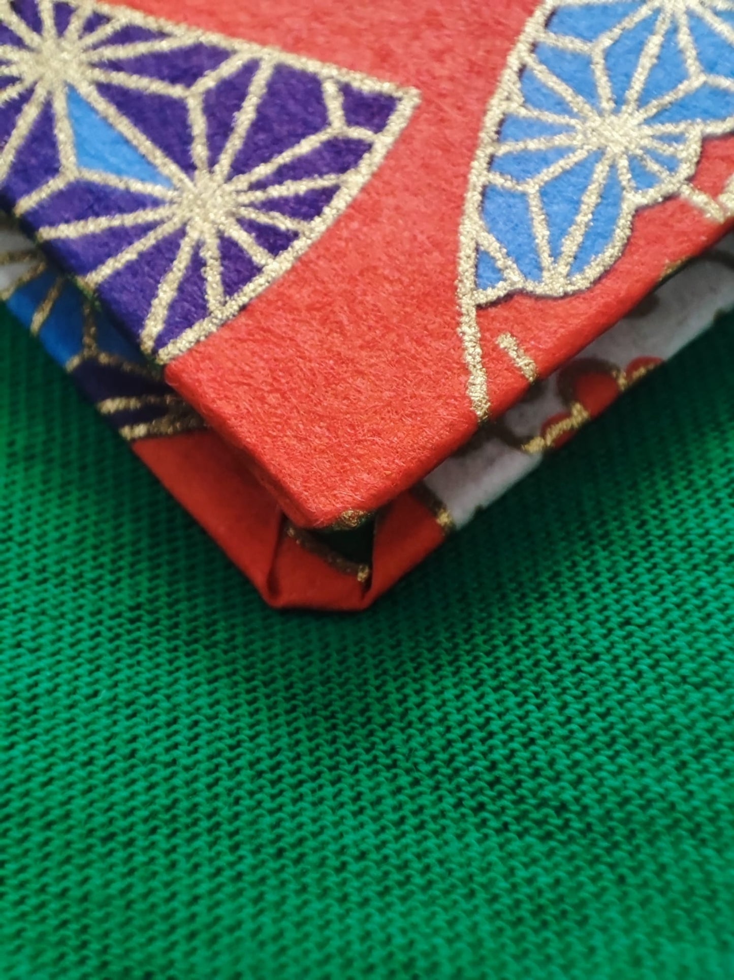 Quaderno artigianale 👘 Kimono rosso